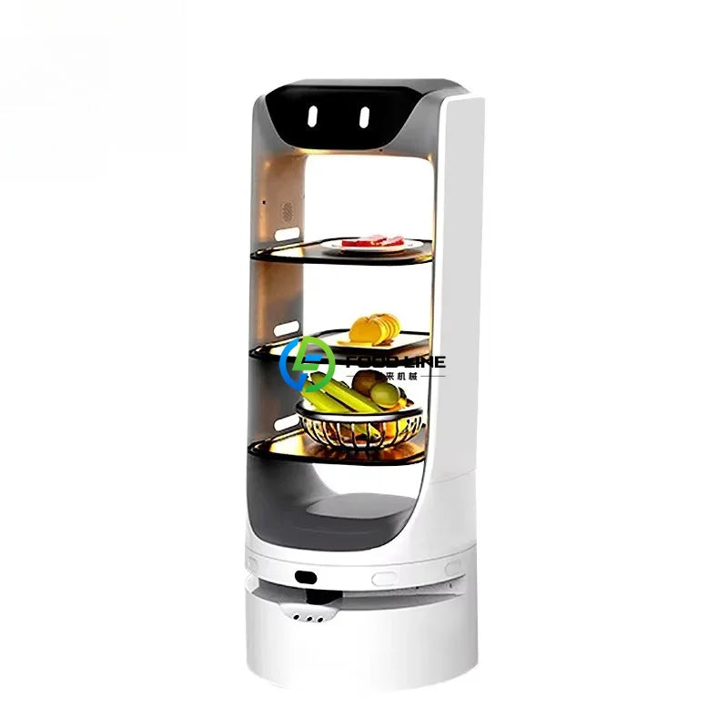2026 New Intelligent Food Delivery Robot Unmanned Self-Service Serving Machine For Restaurant Cafeteria