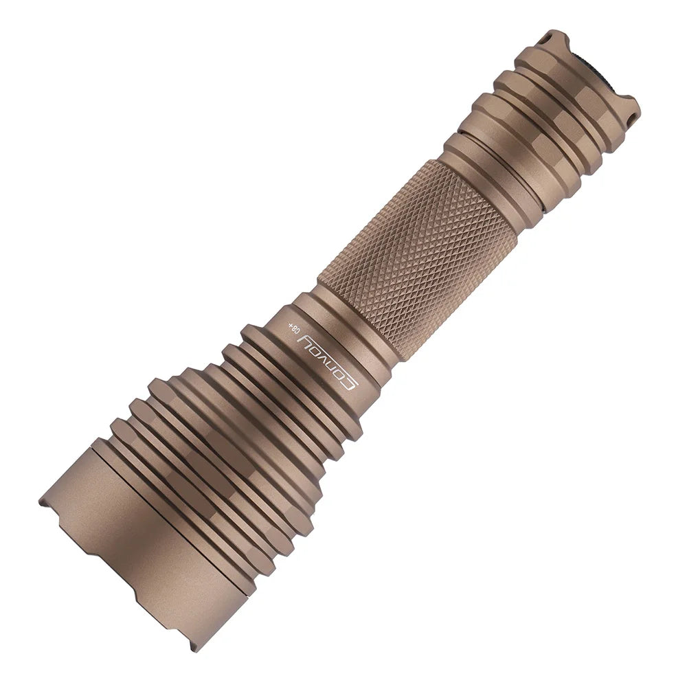 Convoy C8 Plus Flashlight with SST20 7135*8 Led Flash Light 18650 Torch 12 Groups Portable High Powerful Tactical Work Latarka