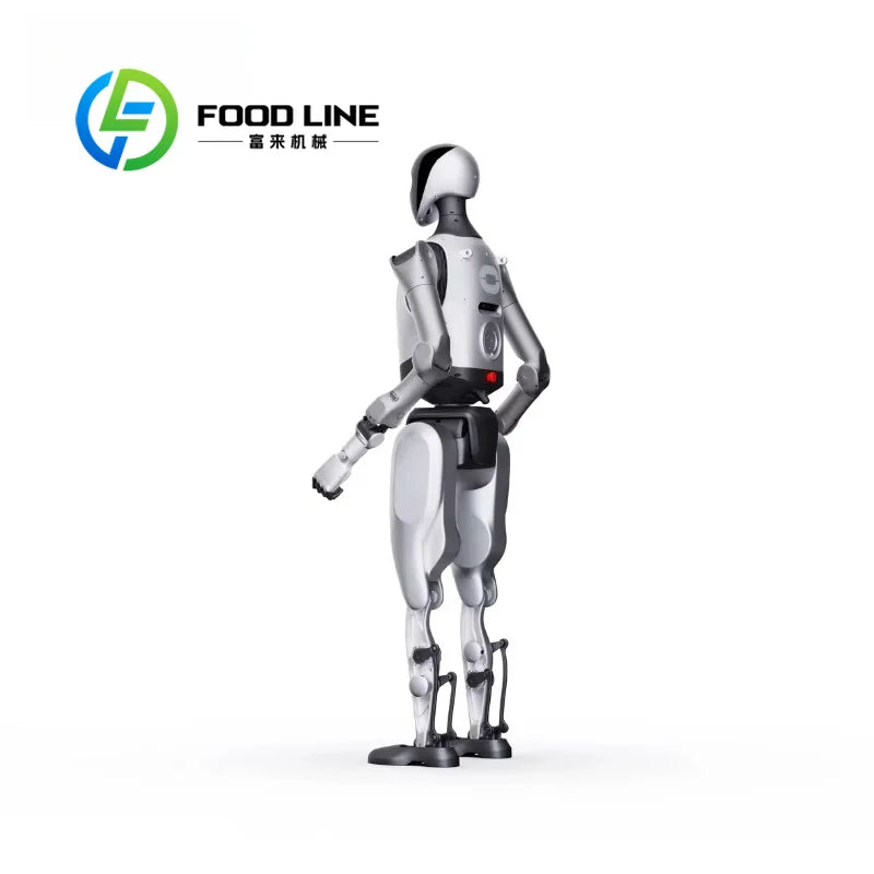 Parking Lot Humanoid Robot Guides Car Owners To Vacant Spaces And Reminds Drivers Of Parking Time Limits And Fee Standards