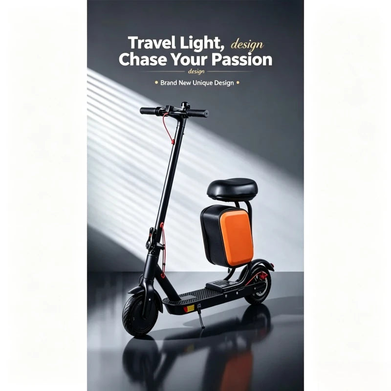 Electric Scooter Foldable Portable E Bike Urban Commuting Vehicle For Adults Students Daily City Travel Transportation