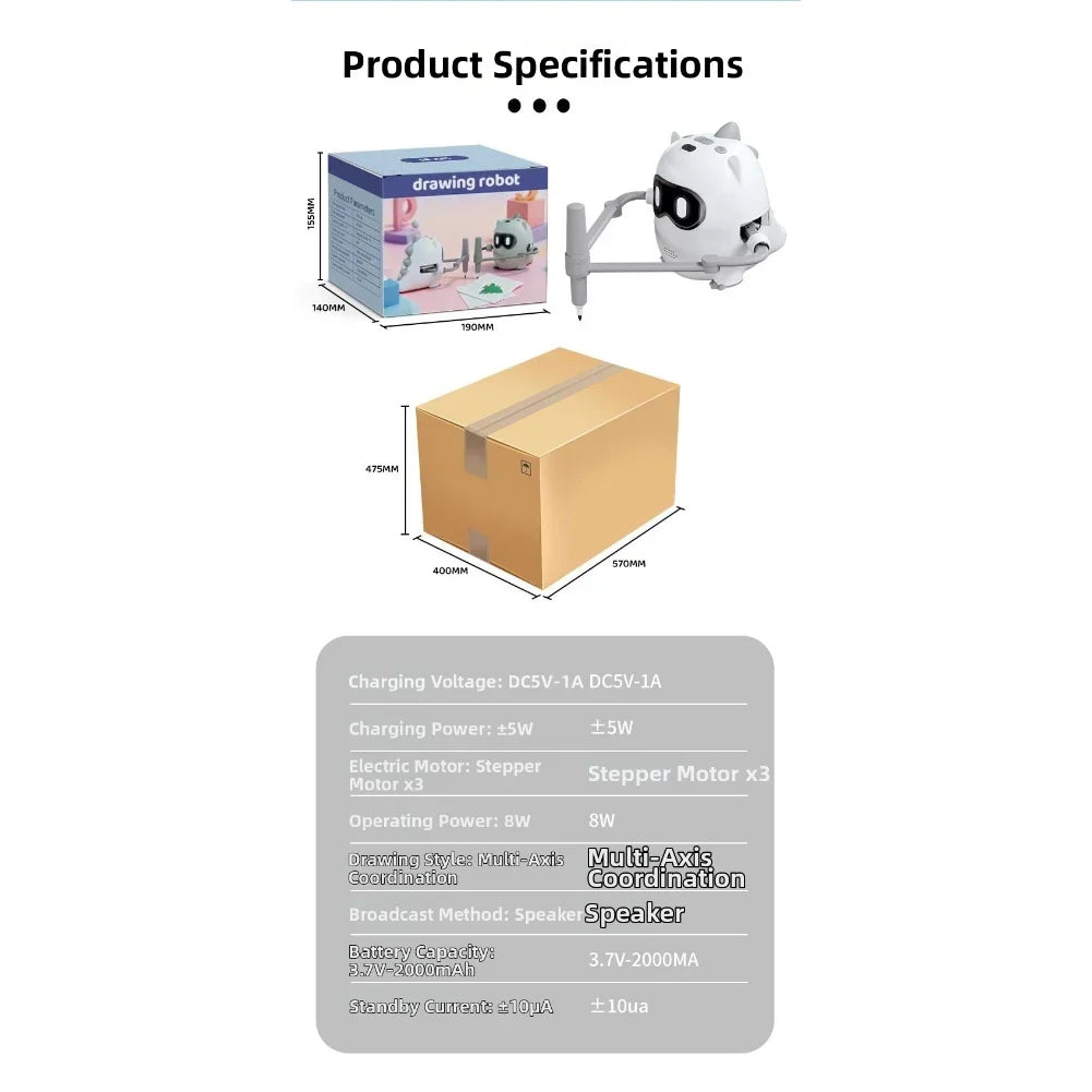 Intelligent Drawing Robot — AI Camera & Early Childhood Teaching Aid