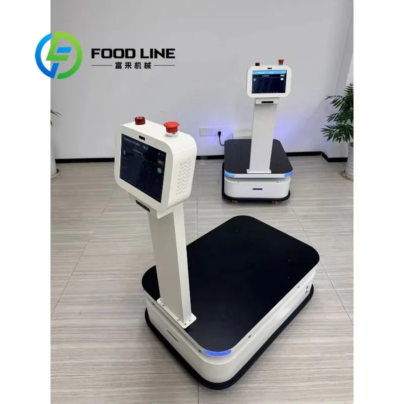 AGV Delivery Robot Heavy Load Automated Guided Delivery Equipment Realize Continuous Round Trip Transport Inside Manufacturing