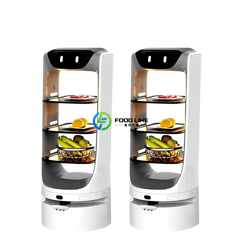 2026 New Intelligent Food Delivery Robot Unmanned Self-Service Serving Machine For Restaurant Cafeteria