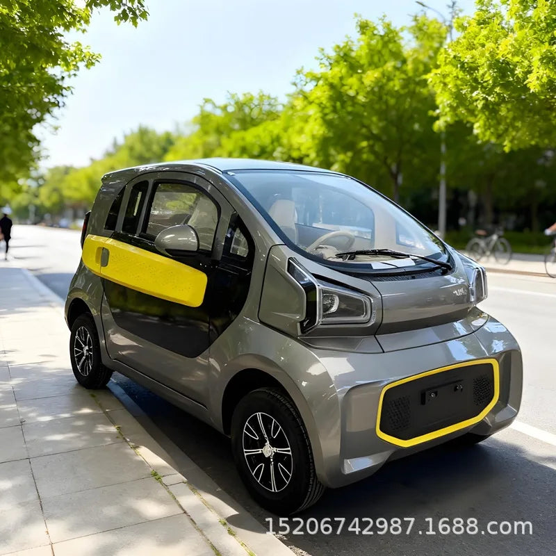 Household Electric Adult Four-Wheeler, New Fully Enclosed, Pick-Up and Drop-Off Child Scooter (Deposit)