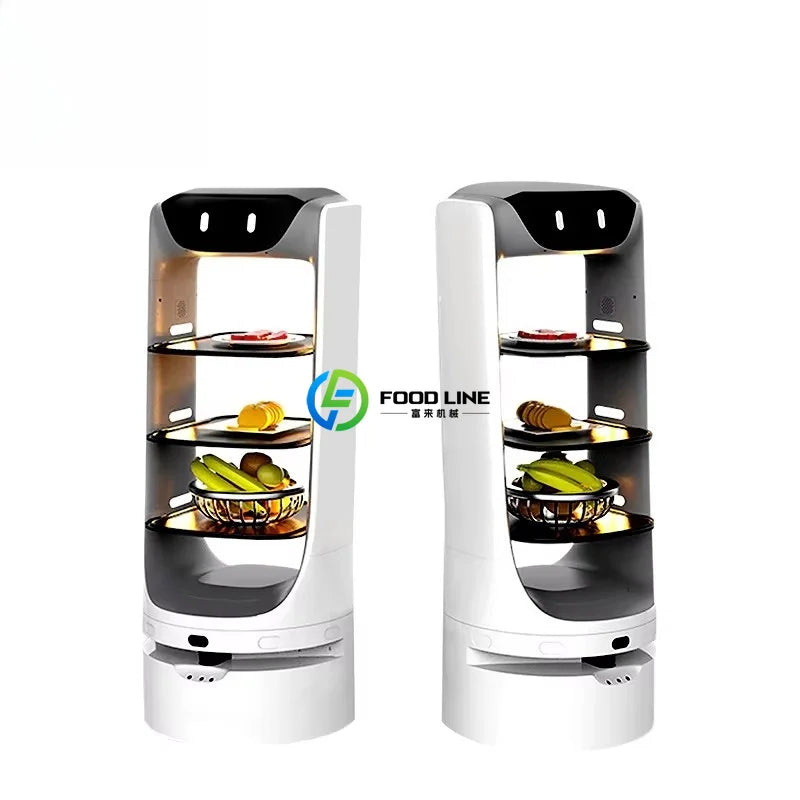 2026 New Intelligent Food Delivery Robot Unmanned Self-Service Serving Machine For Restaurant Cafeteria