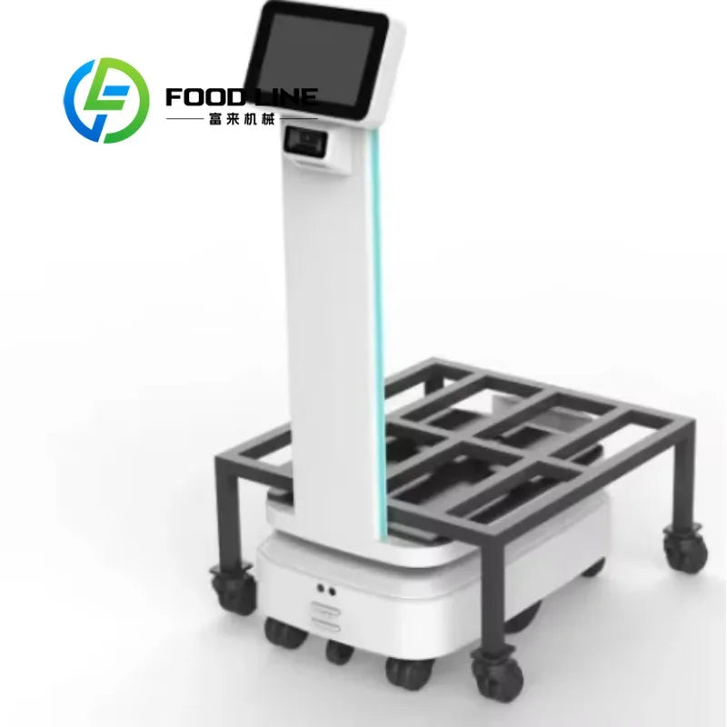 Customized Autonomous Obstacle Avoidance AGV Robot 300kg Payload Warehouse Material Transport