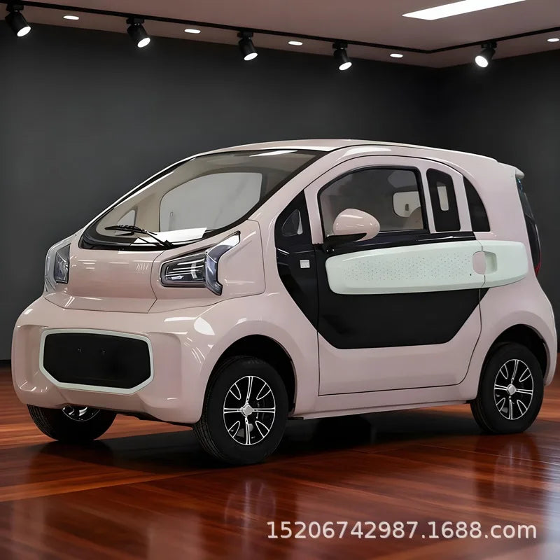 Household Electric Adult Four-Wheeler, New Fully Enclosed, Pick-Up and Drop-Off Child Scooter (Deposit)
