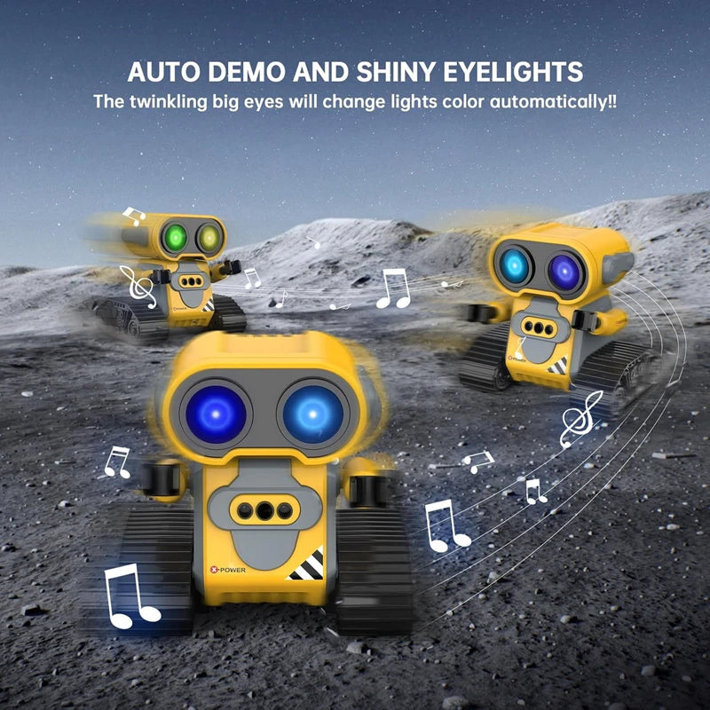 Multifunctional RC Robot — LED Lights, 2.4GHz, Rechargeable