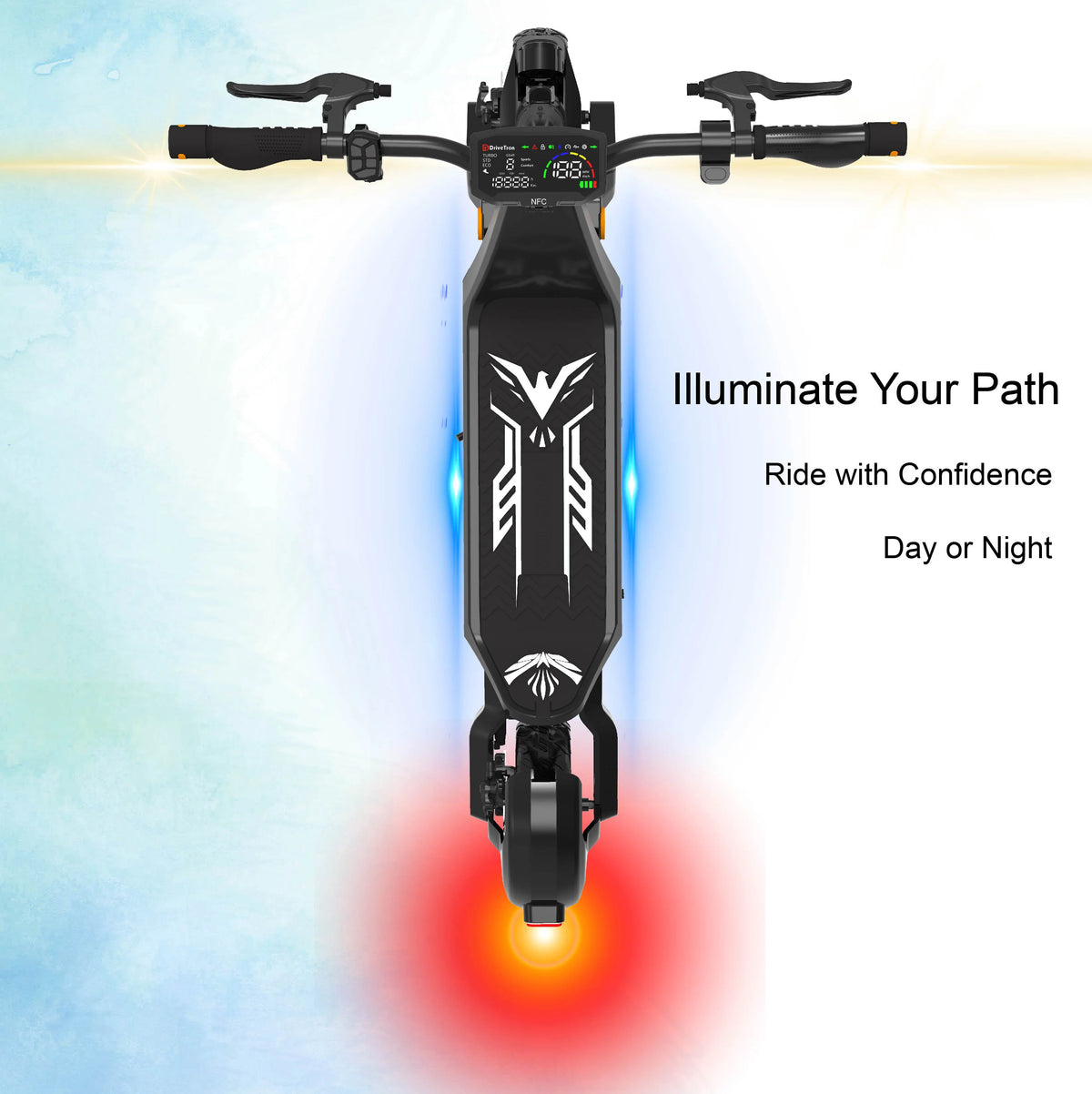 Dropshipping Dual Motor Electric Scooters For Adult 11" Tire 1500W*2 60V23.4Ah Urban Glide Pole Lock 80 km/h Folding E Scooter