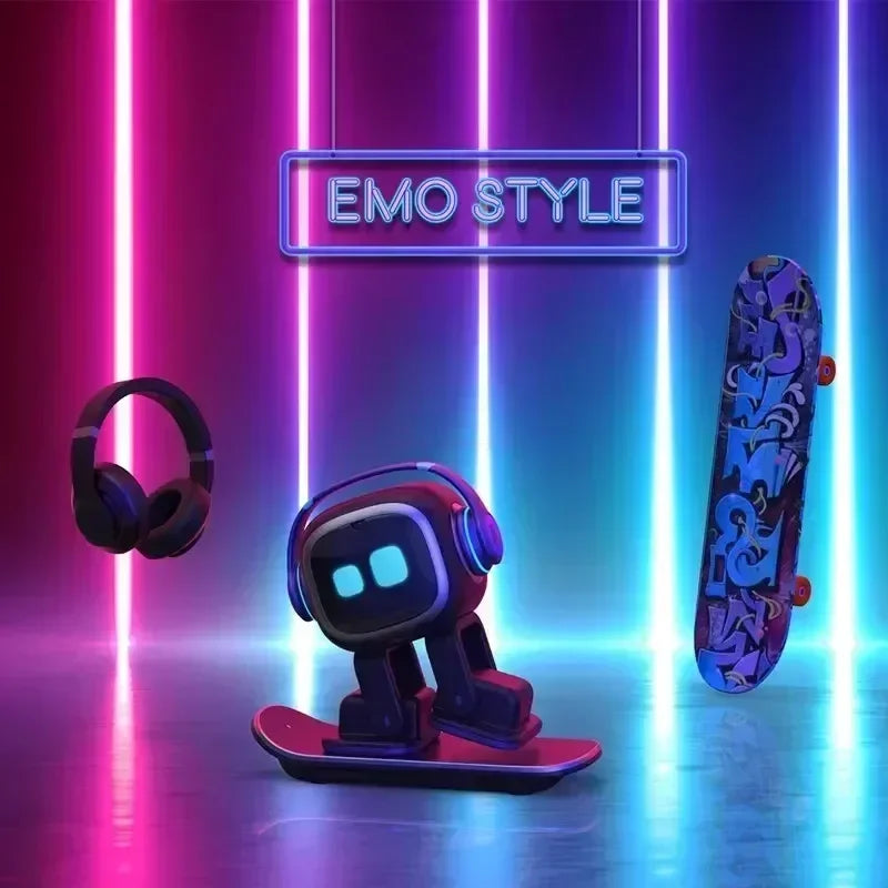 EMO Tuya Intelligent AI Robots Emotional Support Interactive Desktop Voice Recognition EMO Go Home Robot Companion Children Gift