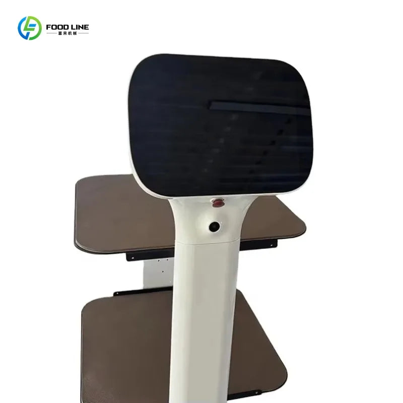 Autonomous Patrol Food Delivery Robot For Restaurant Multi-Tier Stable Pallets Max 15kg Load 6 to 8 Hours Standby Duration