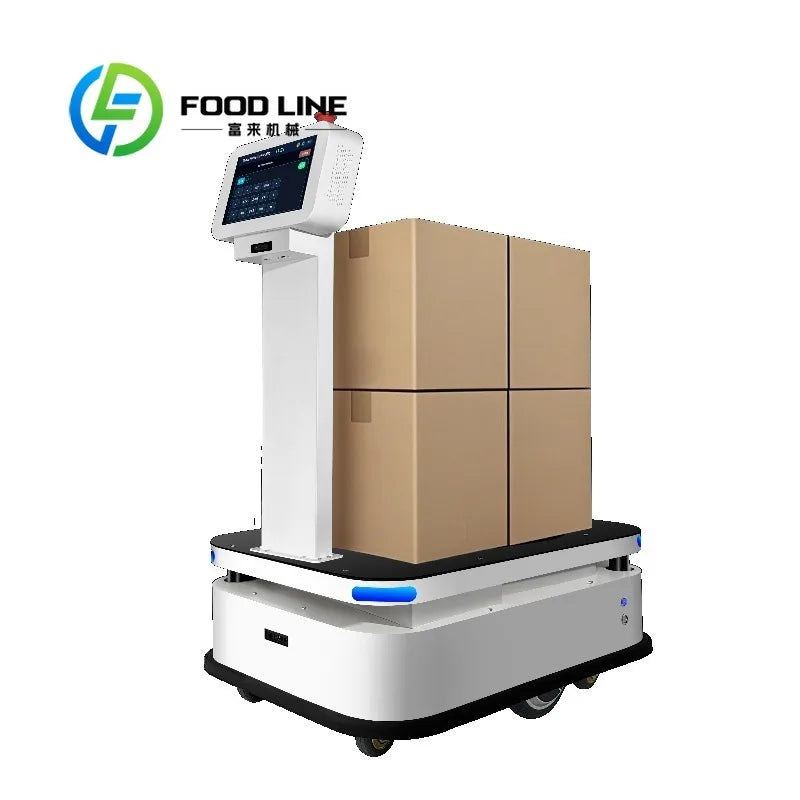 AGV Delivery Robot Heavy Load Automated Guided Delivery Equipment Realize Continuous Round Trip Transport Inside Manufacturing