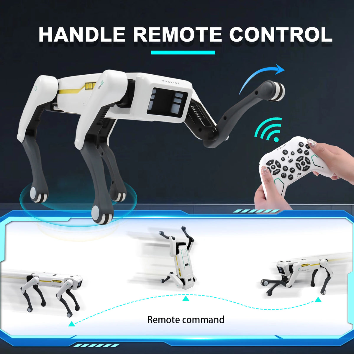 Robot Cão Inteligente – Robot Cão Inteligente – RC Mechanical Dog