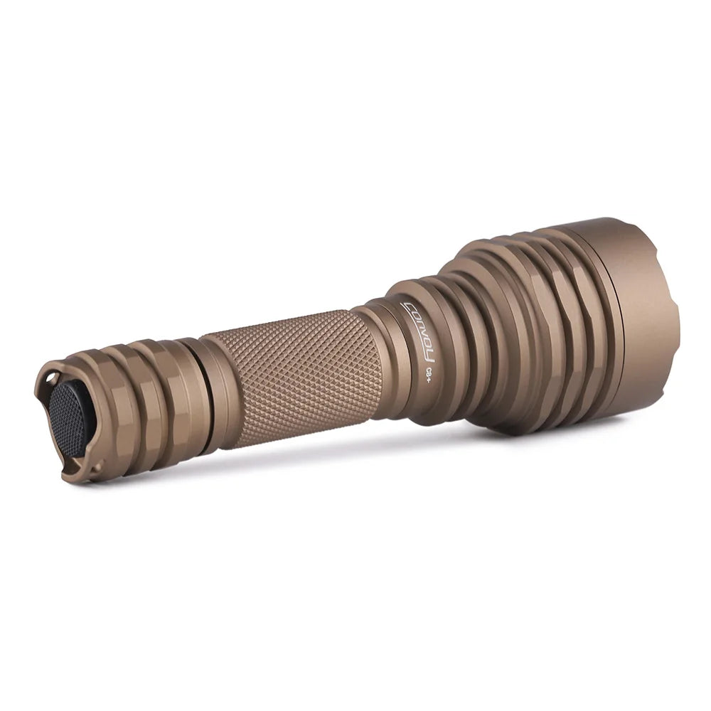 Flashlight Convoy C8 Plus SFT40 Luminus Led Lanterna 18650 Torch Tactical Portable Lighting Camping Fishing Working Flash Light
