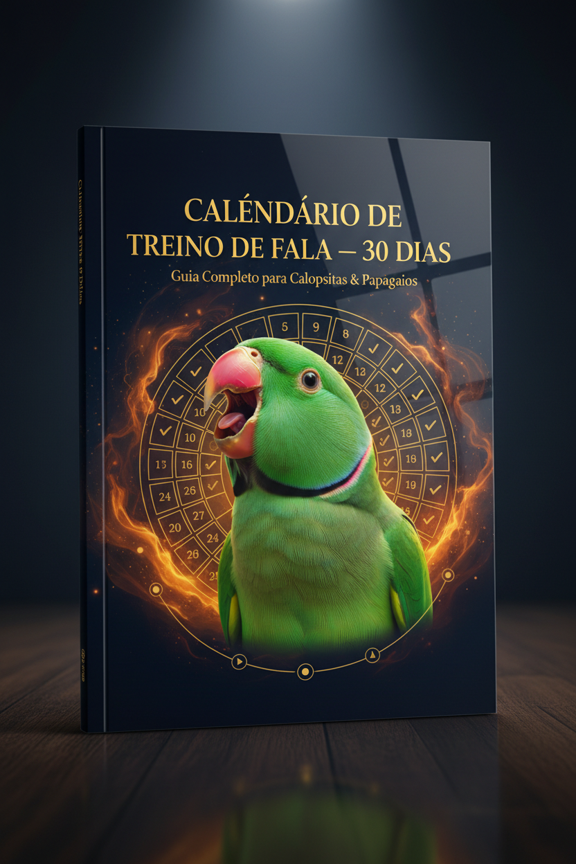 Calendário de Treino de Fala 30 Dias Ring Neck